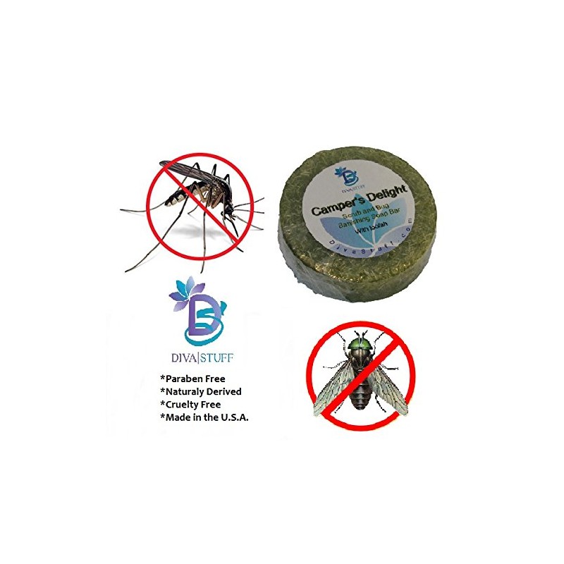 Diva Stuff A Camper's Delight Exfoliating Travel Size Soap Bar