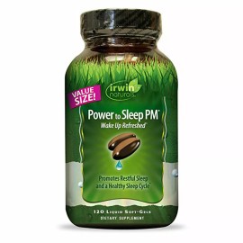 Irwin Naturals Power to Sleep PM Promotes Restful Sleep Cycle - 120 Soft-Gels