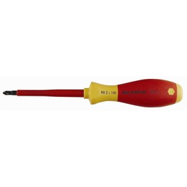 Ins Screwdriver, Phillips, 0x2-7/16, Round