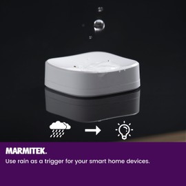 Zigbee Wireless Water Detector - Marmitek Sense MA Flood Sensor - Wireless - Wireless Water Leak Detector - Zigbee 3.0 - Water Level - Flood Sensor - Flood Sensor - Water Alarm - Water Level Sensor