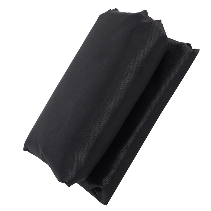 Black Portable Folding Bed Cover Furniture Dust Proof Protective Cover