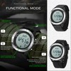 BIEWO Men's Military Sports Watch Digital 5ATM Waterproof Fitness Watch