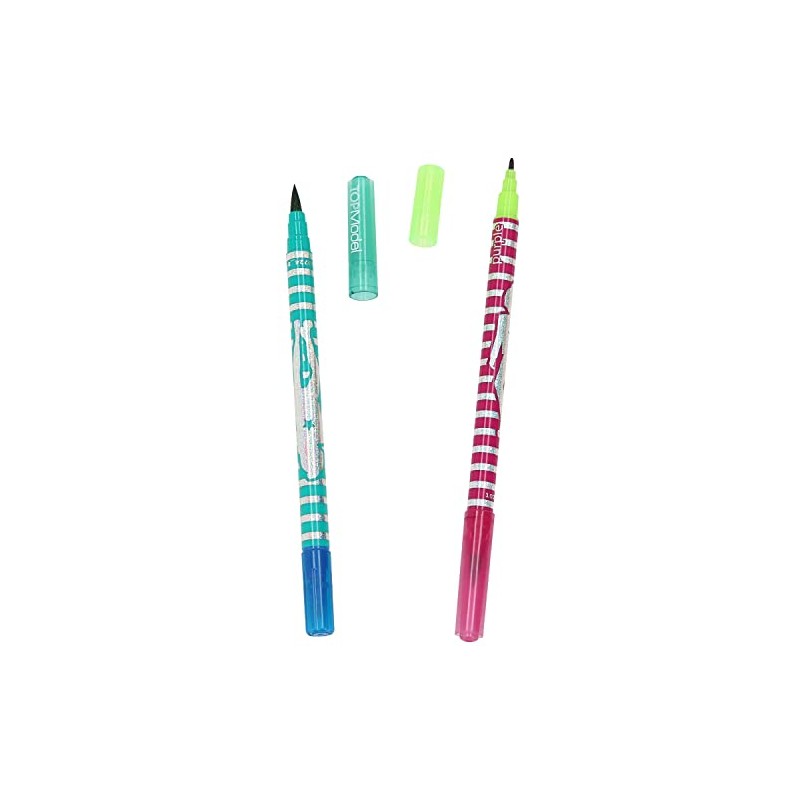 Depesche TOPModel 10724 Magic Double Fibre Tip Pens with Double