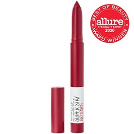 Maybelline New York - Lápiz labial SuperStay Ink Crayon, lápiz labial mate de larga duración, 0.04 onzas