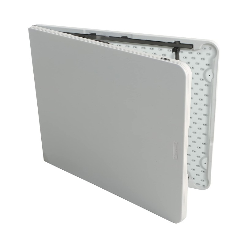 6' White Folding Table