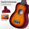 ADM Ukulele for Beginners Hawaiian Wood Ukelele Kit for Kids
