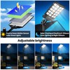 2 Pack 16" Large Solar Street Lights Outdoor Waterproof -
