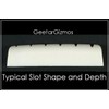 GeetarGizmos FREE SHIPPING GeetarGizmos 1 11/16" SLOTTED BONE NUT for