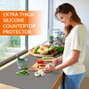Silicone Mat for Countertop, Desk Saver Pad, Extra Large Silicone