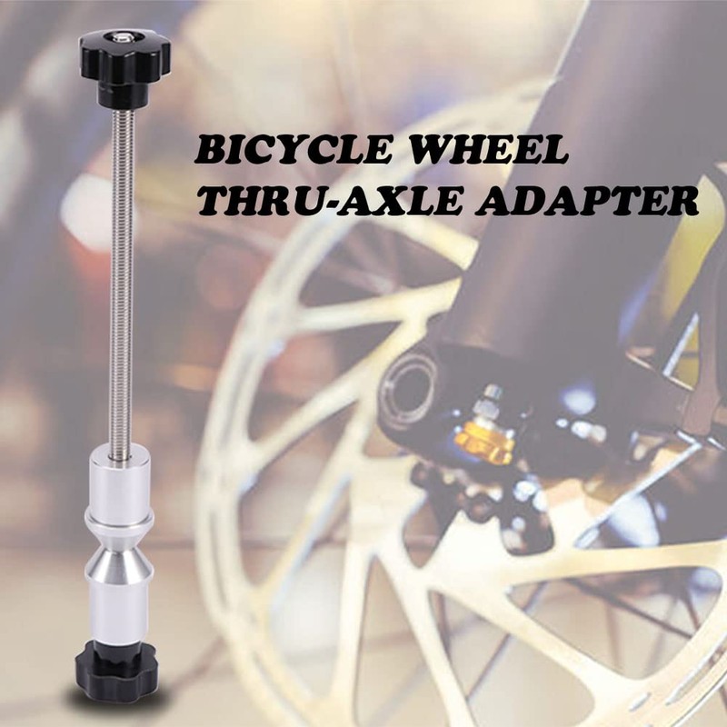 Bicycle Wheel Truing Stand Thru Axle-Adapter, 250 mm Alloy Bike