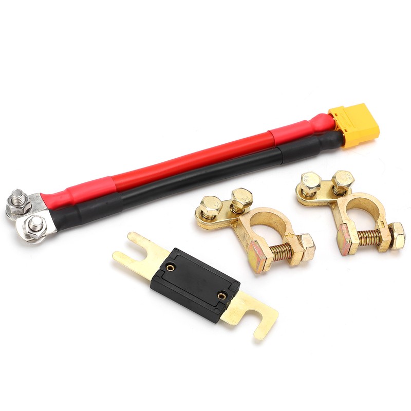 Car Battery Connection Kit XT90 Extension Cord Spot Welder Battery