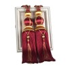 Paired Lantern Single Hanging Ball Tassels Curtains Buckle Sling Binding