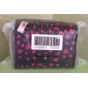 VICTORIA'S SECRET PACKABLE MAKEUP BAG:NWT HEARTS