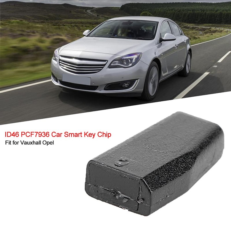 Qiilu Car Key Chip, PCF7936 Car Key Chip, Smart Replacement