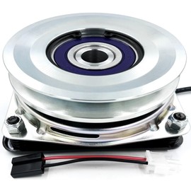 HD Switch HiTorq 110ftlb (OEM 95) BIGBearing Electric PTO Clutch 587241601 53594500 GT1A-EH07 GT1.5A-EH07 400008 Replaceable Bearing for Ogura Husqvarna Craftsman RedMax Poulan Jonsered Dixon Mower