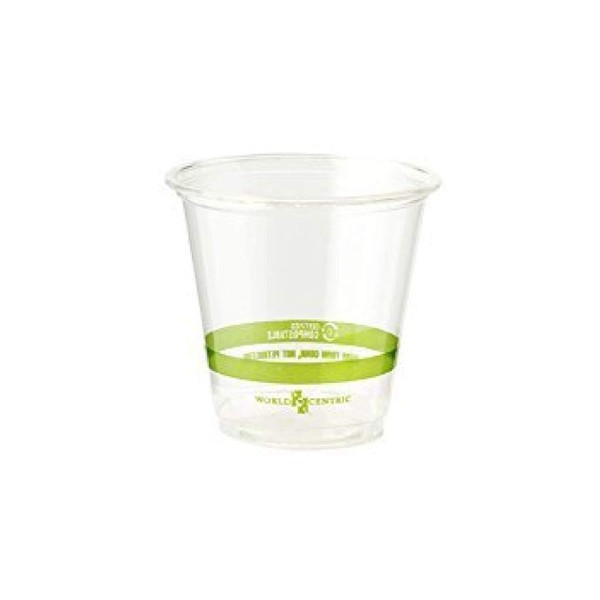 World Centric's Compostable 3 Ounce Corn PLA Cold Cup (Package of 500)