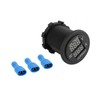 KIMISS Voltmeter Ammeter, Car Motorcycle DC 12-24V Dual LED Digital