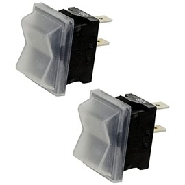 Metabo HPT 319503 Switch with Cover Replacement Part for Models C10FSH2 and C12RSH (2-Pack)