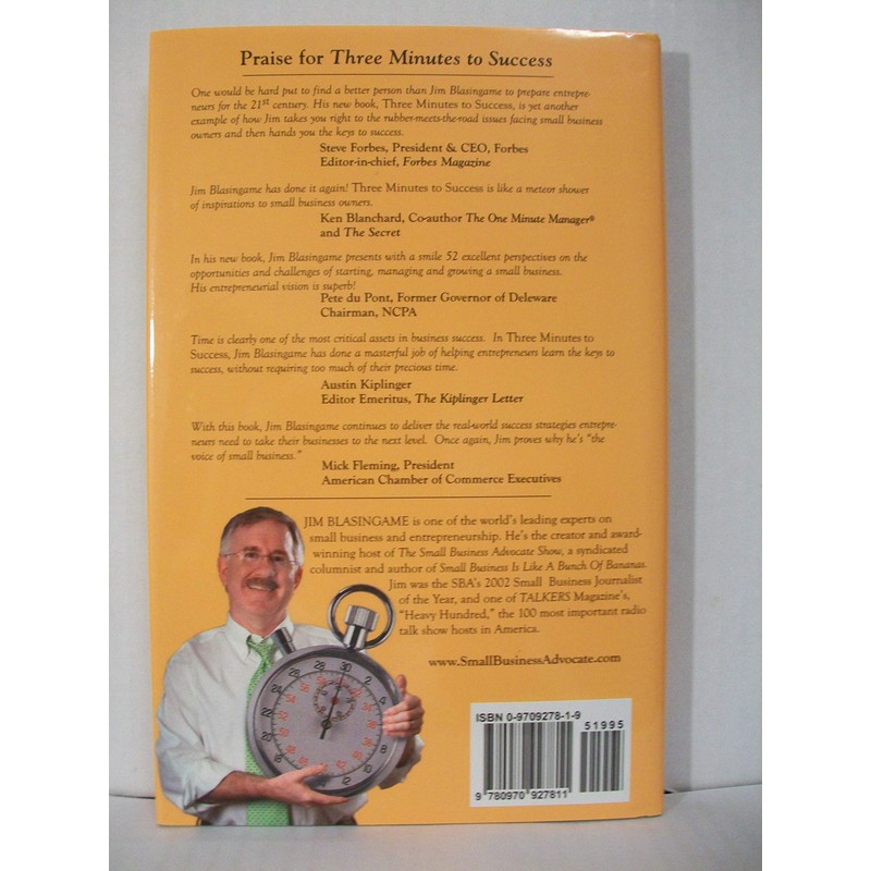 Three Minutes to Success