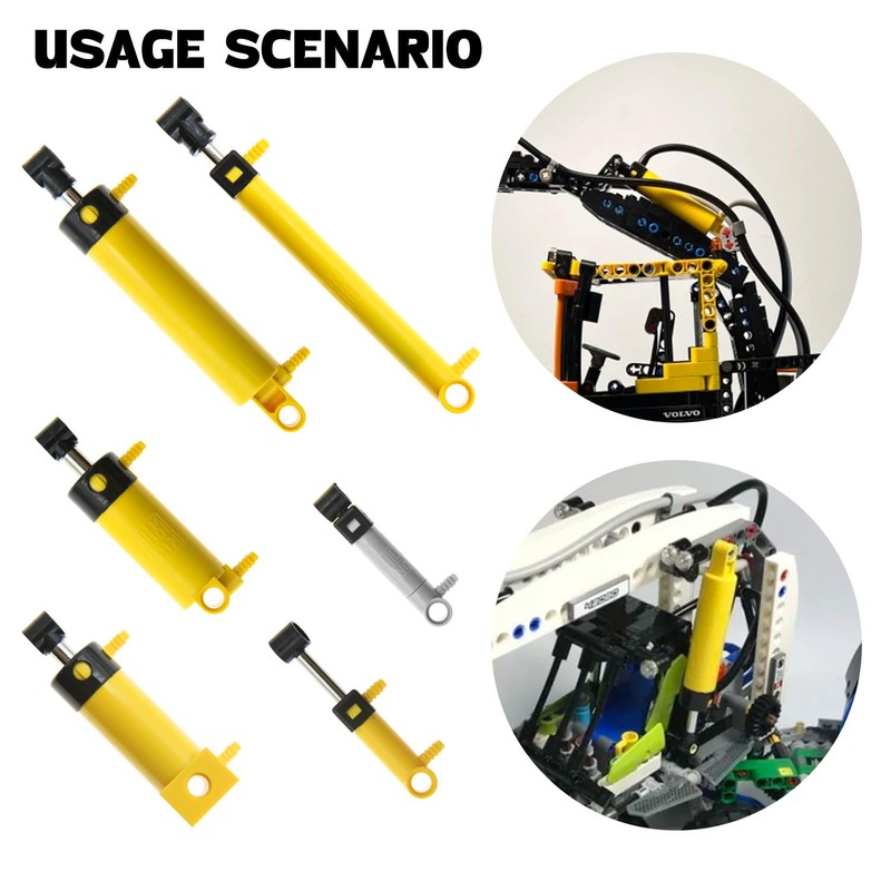 Cobers 21pcs Pneumatic Kit Compatible with Major Brand Technic-Parts Pneumatic