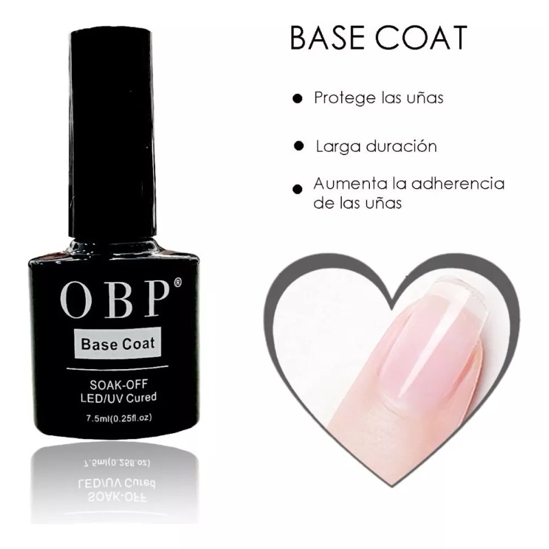 Obp Kit Gel Obp Base - Top Coat Uv Para