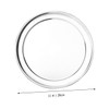 Operitacx Metal Pizza Pan Heat Resistant Oven Tray Durable Non