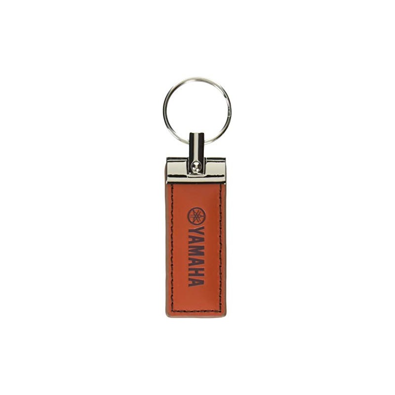 Yamaha 90792-K0001 Key Chain YAK14 Brown Leather Key Chain