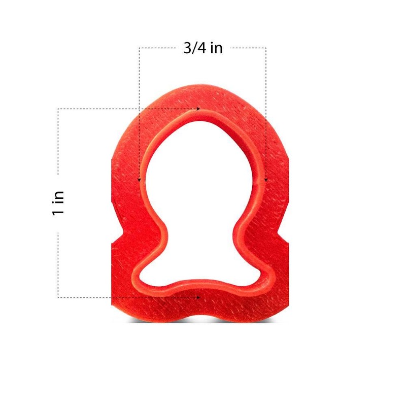 Mini Goldfish Cracker Cookie Cutter 1 Inch - 3d Printed
