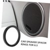 Gadpiparty 2Pcs Car Door Speaker Spacer Rings Adapter for Easy