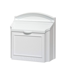 Whitehall Products 16139 Wall Mailbox, White