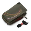 DFV mobile - Multi-Functional Vertical Stripes Nylon Pouch Bag case