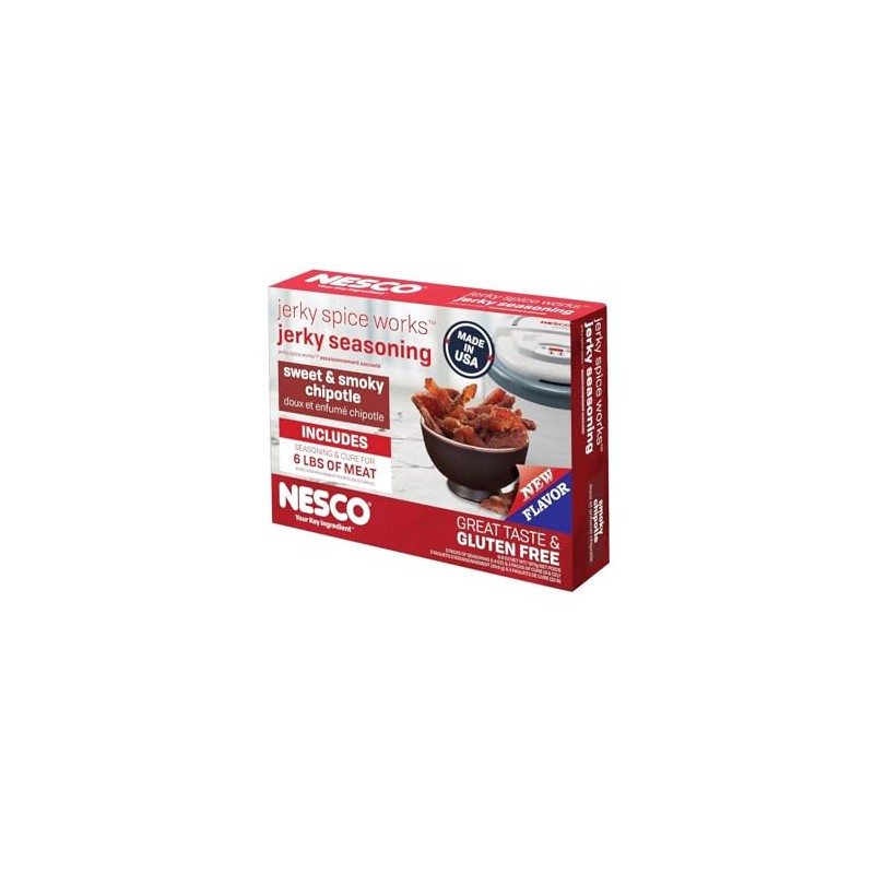 Nesco Bjsc-6, Smoky Chipotle Jerky Seasoning, 3 Pack