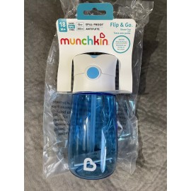 Munchkin Baby Bottle 12oz 18 Month+! Spill-Proof! BPA-Free! Brand New!