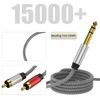 PPTVC RCA to 1/4 Cable 3FT, 1/4 TRS to RCA
