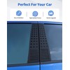 4pcs Aluminum Alloy American Flag Pillar Post Panel Trim for