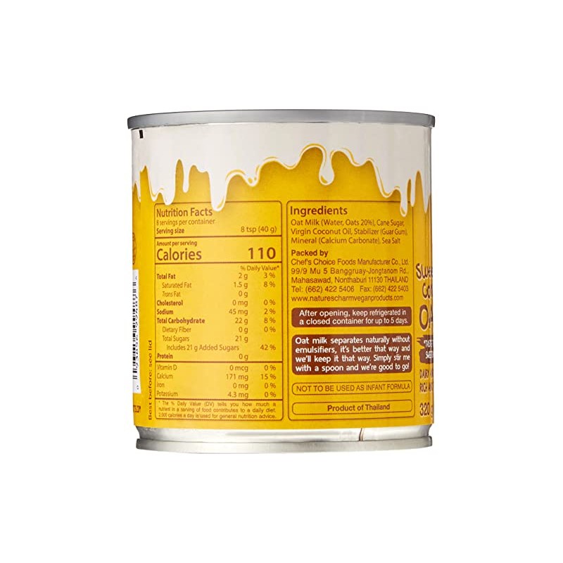 Natures Charm Milk Oat Condensed 11.25 FO