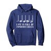 Funny Life Is Full Of Important Choices Golf Lover Pullover