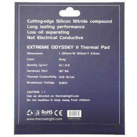 Extreme Odyssey II Thermal Pad 120 x 120mm x 2.5mm