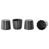 Ibili Canele Mould Set Moka 6 cm 4 Pieces, rolled
