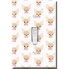 Toggle Wallplate, Single Light Switch Cover Plate - Chihuahua Dog