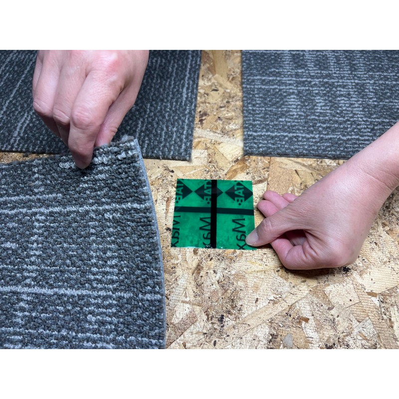 MaxTab Will Float Residential/Commercial Carpet Tile. 250tabs = 70 syds/630