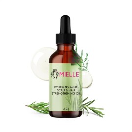 Aceite Capilar Orgánico De Menta Y Romero Para El Encrespami