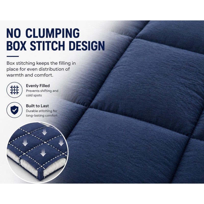 EVOLIVE All Season Comforter – Ultra Soft Pre-Washed Microfiber Down