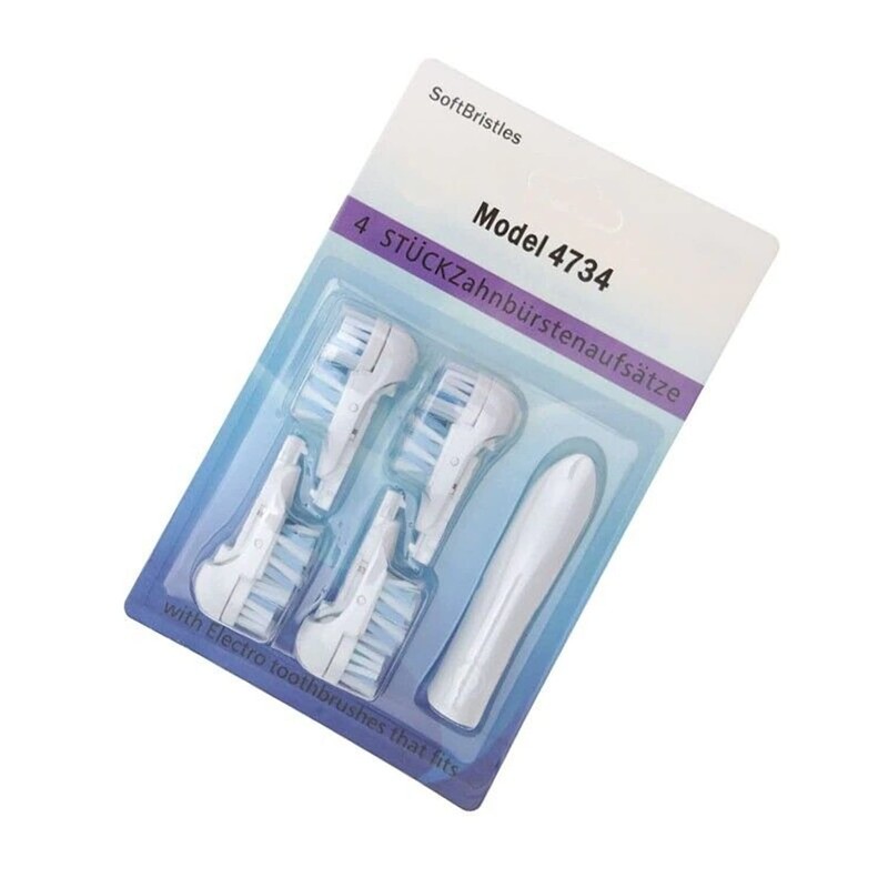 4/8/16 Pcs Electric Toothbrush Replacement Heads Sensitive Dual Clean Rotating