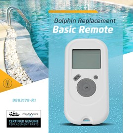 Dolphin Genuine Replacement Part — Basic Remote Control — Total Control from Your Hand — Part Number 9993179-R1
