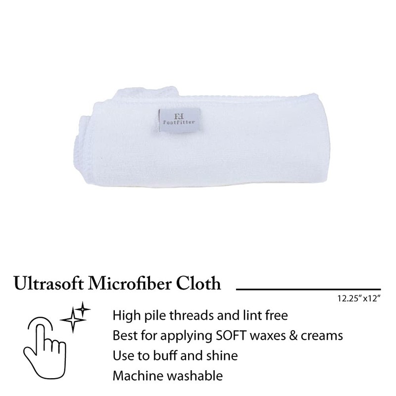 FootFitter Complete Shoe Cleaning, Polishing, and Shining Set- Brown