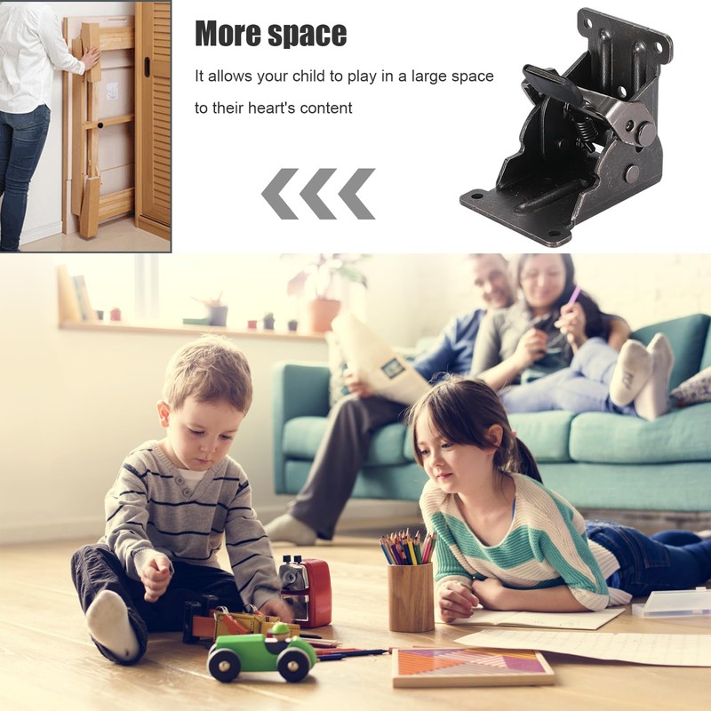 Folding Hinge Pack of 2 Table Legs Folding Locking Table