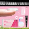 Beetles Tipex Instant Apex Nail Extension Tips Kit Almond/Coffin/Square/Oval/Stiletto/Squaoval Shape