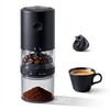 LAMIDO Portable Electric Burr Coffee Grinder, E96T, Matte Black