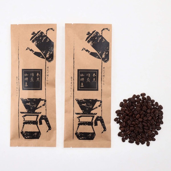 Coffee Beans Drinking Comparison Charcoal Roasted Coffee Beans Mocha Blend